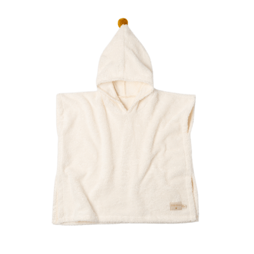 Nobodinoz - Towels & Washcloths - So Cute Poncho 3 - 5 Years - Natural - Tummy Time