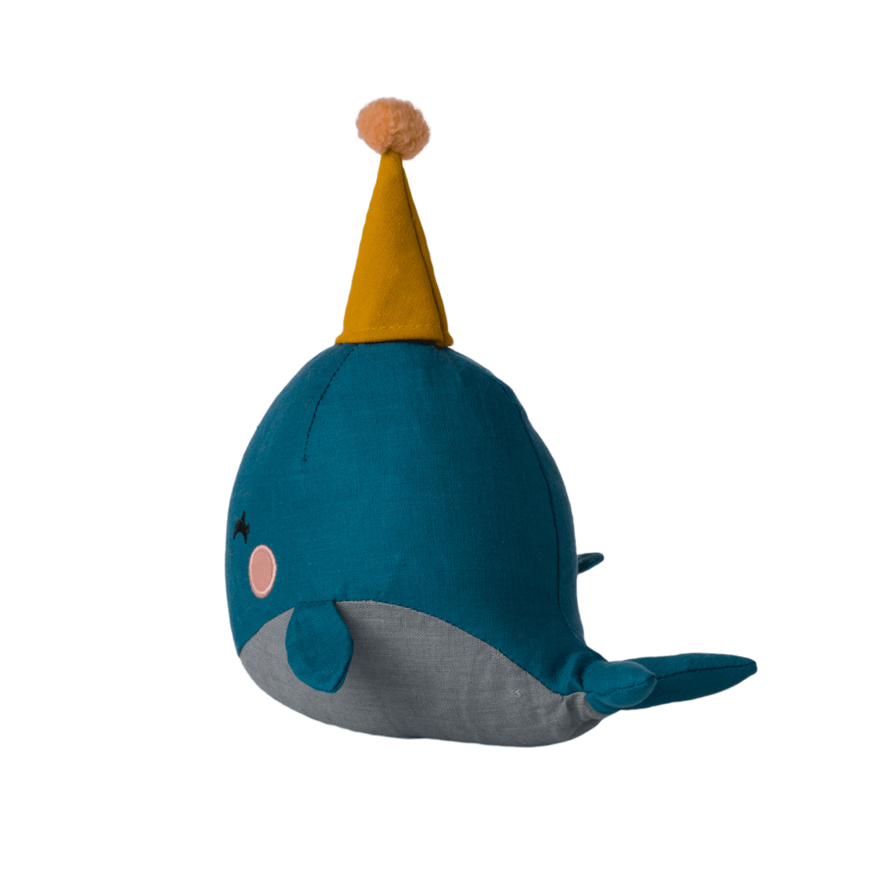 Picca Loulou - Plush Toys - Whale soft toy in gift box - Tummy Time