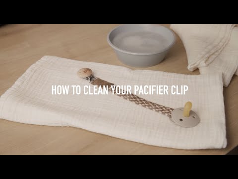 Pacifier Clip Braided - Video How to clean your BIBS Pacifier