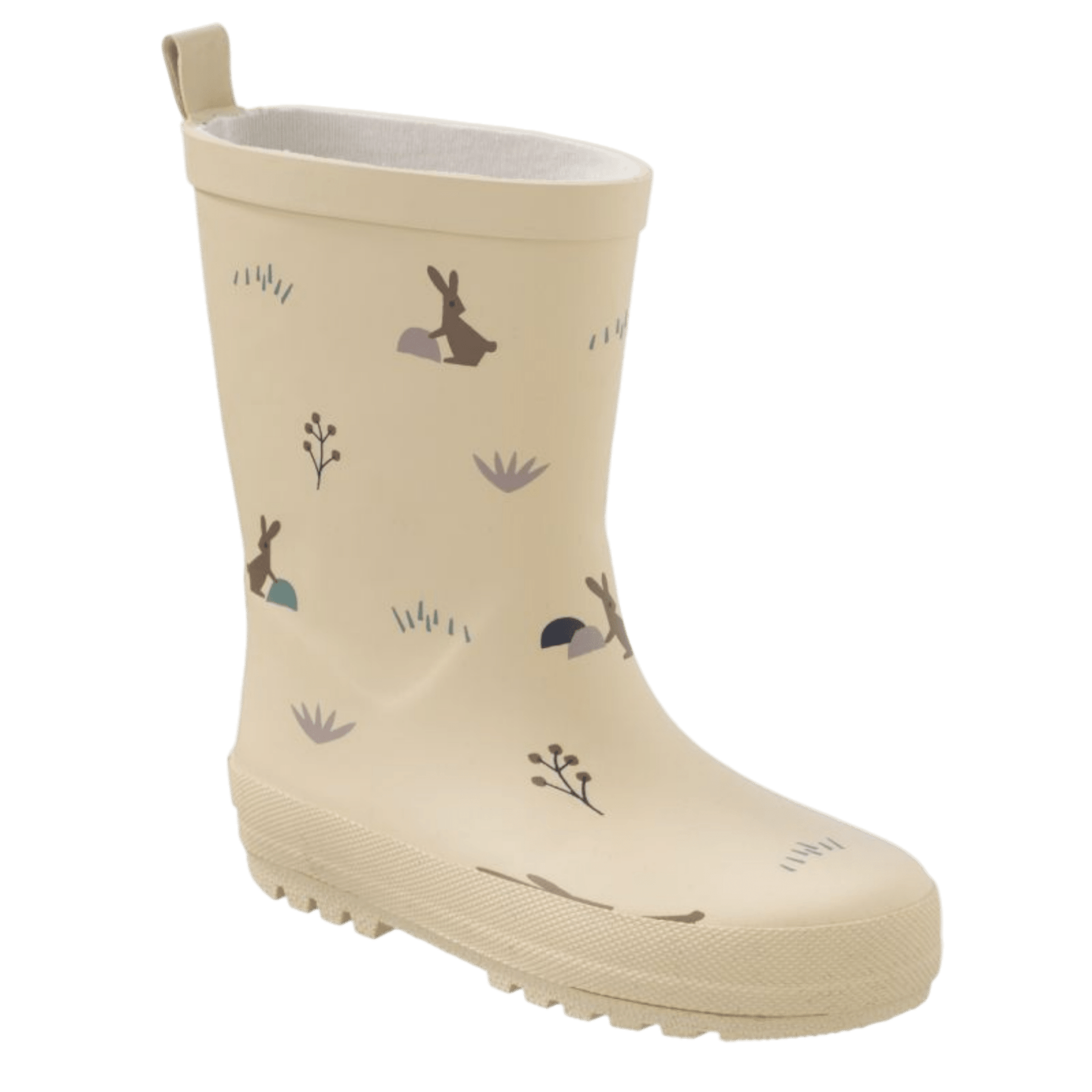Fresk - Baby Footwear - Rainboots - Rabbit Sandshell - Tummy Time