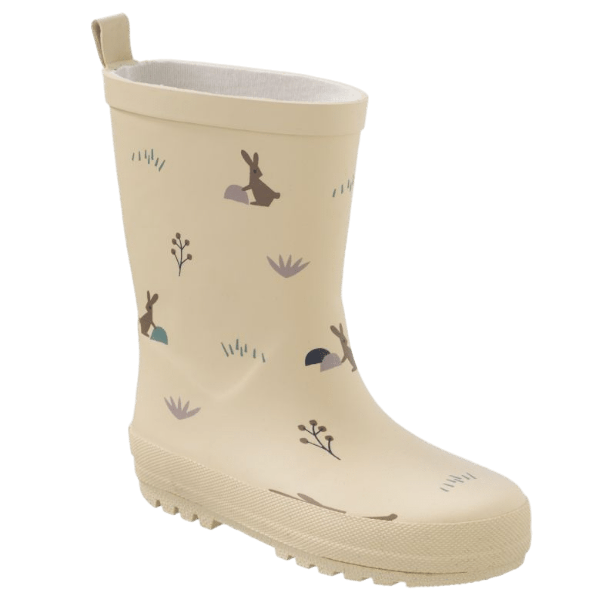 Fresk - Baby Footwear - Rainboots - Rabbit Sandshell - Tummy Time