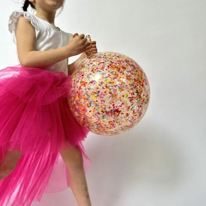 Ratatam! - Sports & Outdoor Games - Bouncing Ball - Confetti - Tummy Time