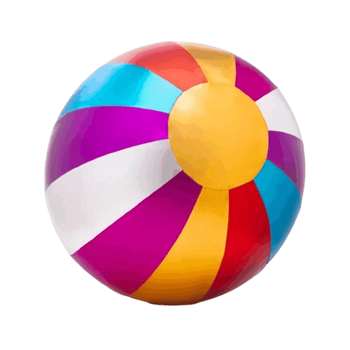 Ratatam! - Sports & Outdoor Games - Circus ball 40 cm – Multicolor - Tummy Time
