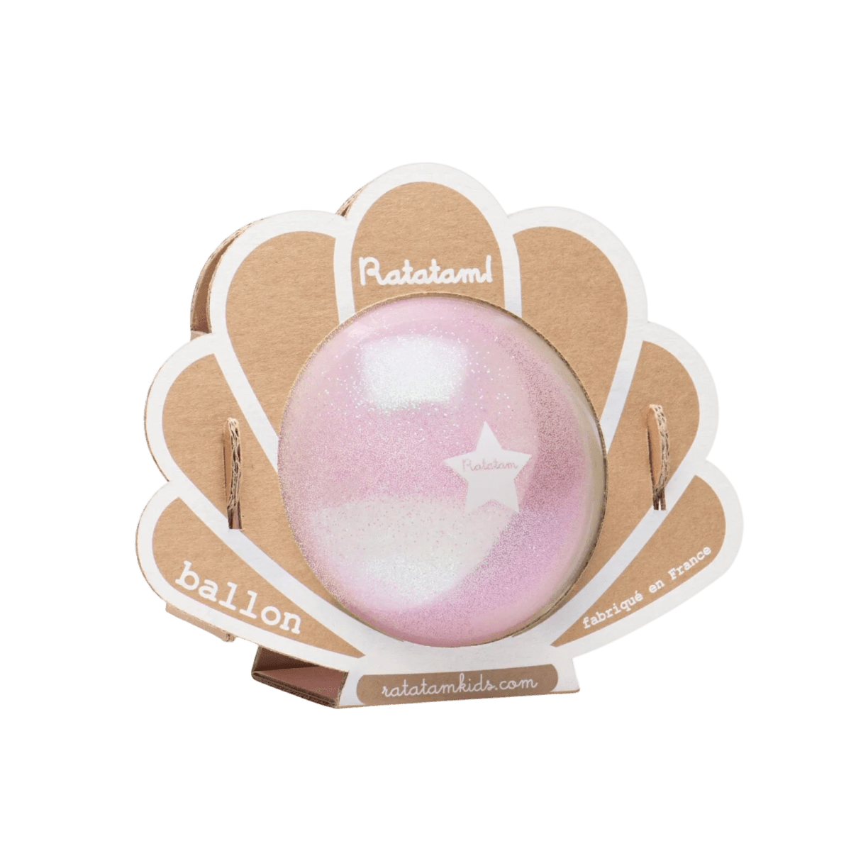 Ratatam! - Sports & Outdoor Games - Seashell Balloon – Pink - Tummy Time