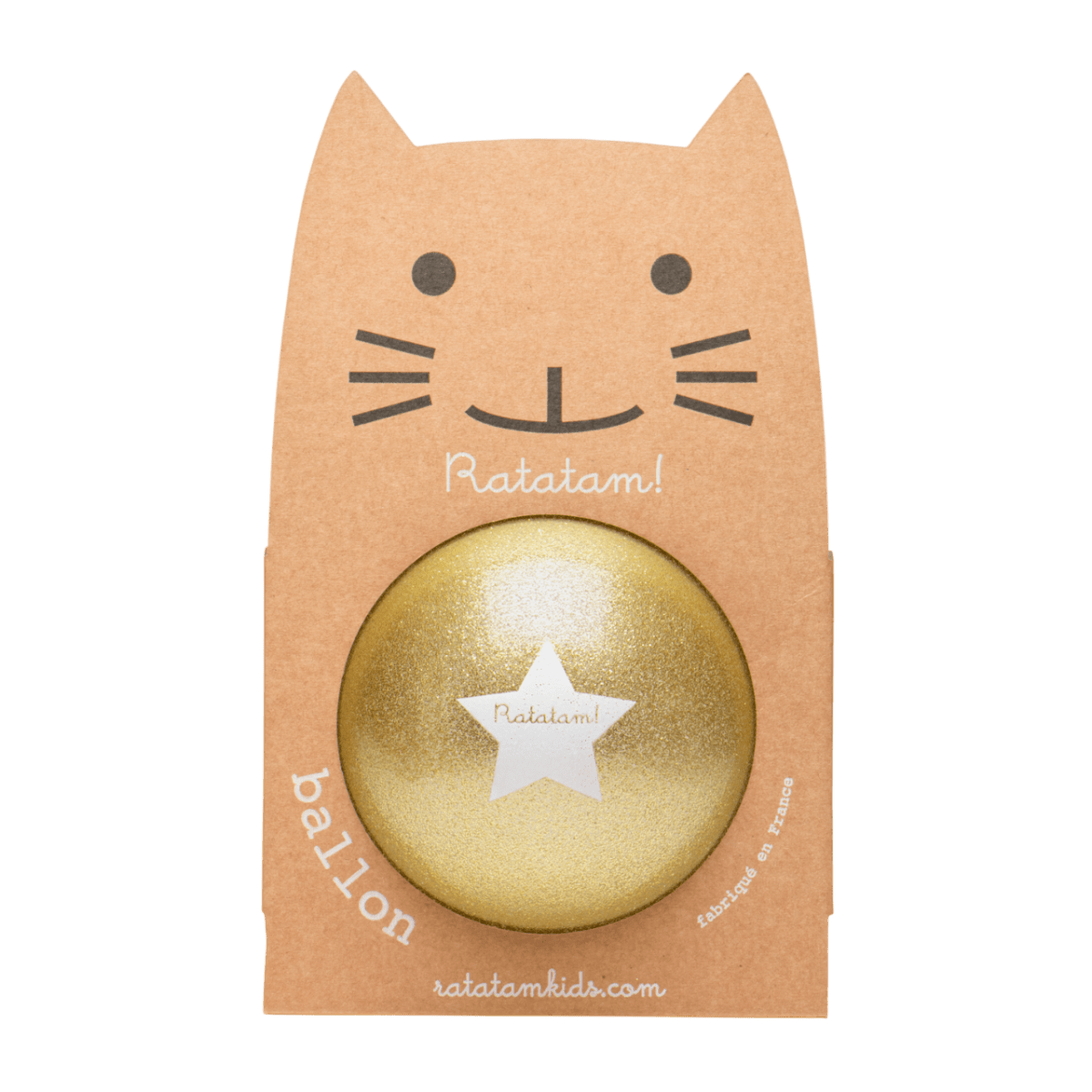 Ratatam! - Sports & Outdoor Games - The Glitter Balloon - Gold - Tummy Time