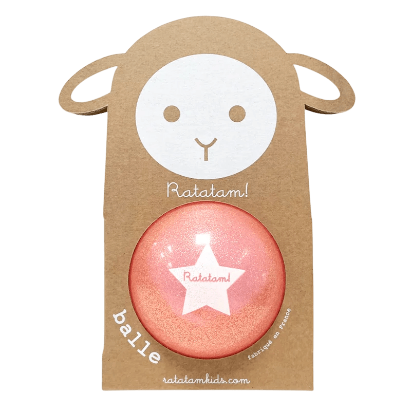 Ratatam! - Sports & Outdoor Games - The Glitter Sheep Balloon – Pink - Tummy Time