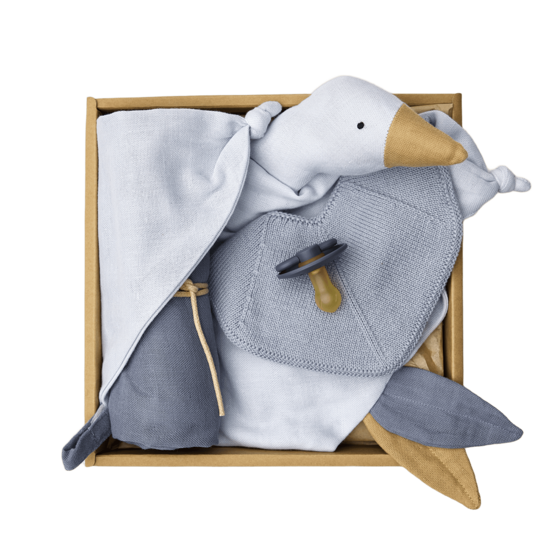 Saga Copenhagen - Baby Sets - Baby Gift box - Crystal Blue - Tummy Time