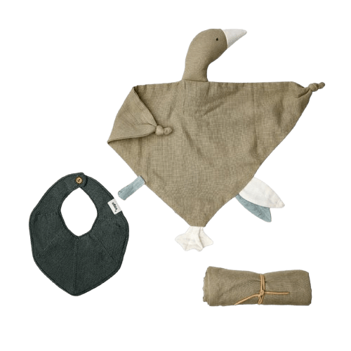 Saga Copenhagen - Baby Sets - Baby Gift Box - Shades of Green Tea - Tummy Time