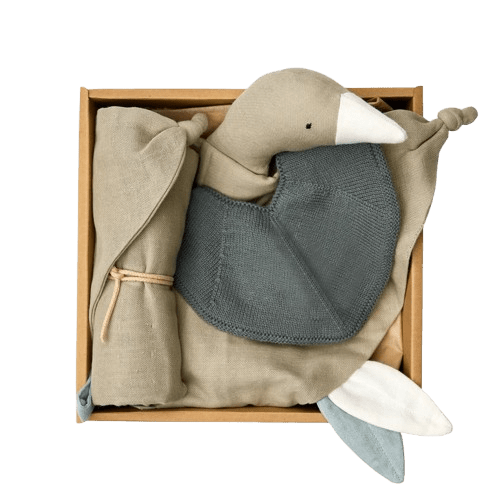 Saga Copenhagen - Baby Sets - Baby Gift Box - Shades of Green Tea - Tummy Time