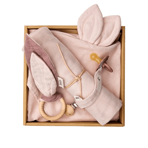 Saga Copenhagen - Baby Sets - Baby Gift Box - Shades of Mellow Rose - Tummy Time