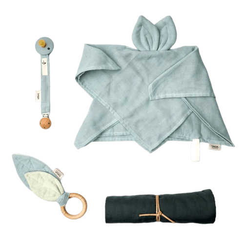 Saga Copenhagen - Baby Sets - Baby Gift Box - Shades of Morning Mist - Tummy Time