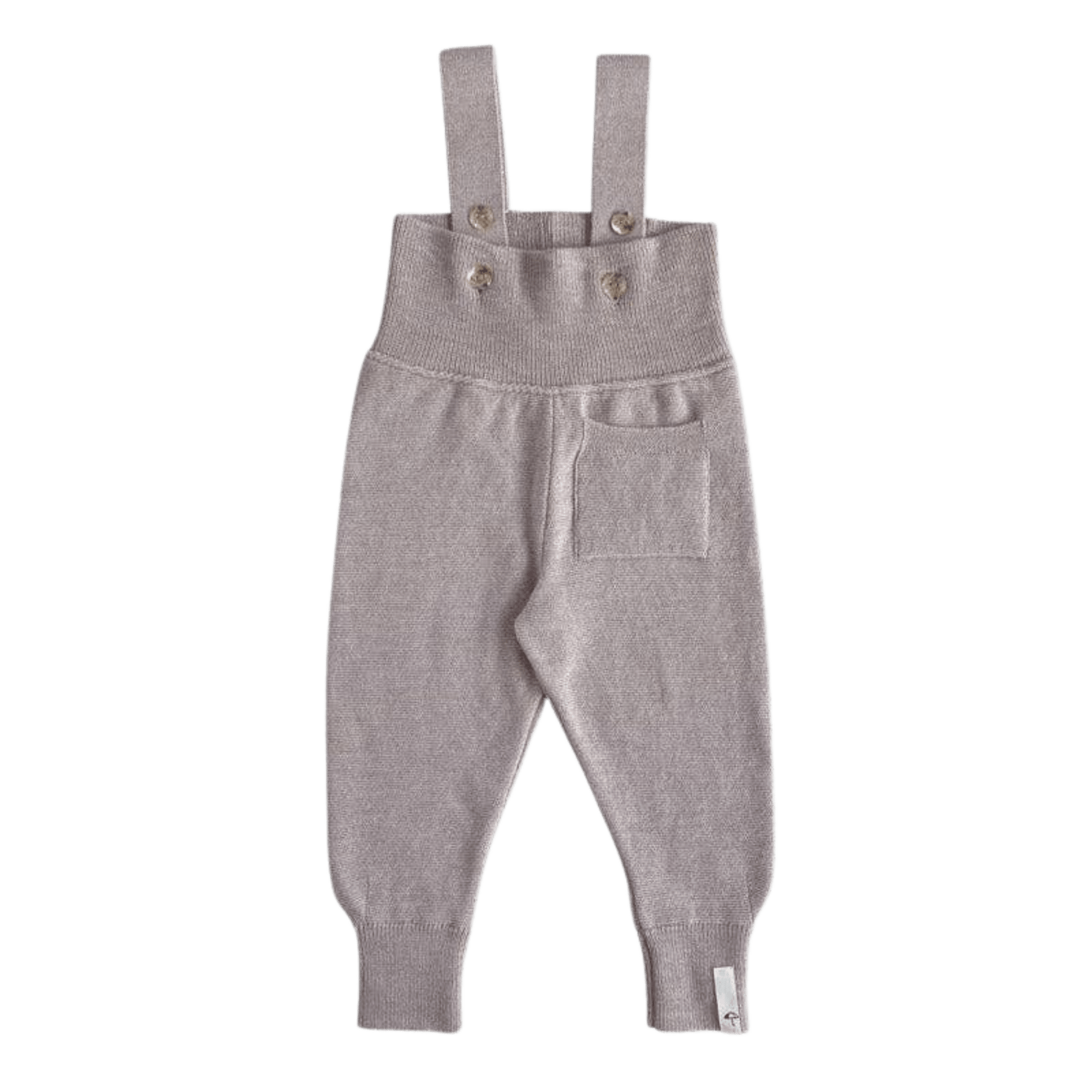 Saga Copenhagen - Baby Shorts, Pants & Leggings - Merino Overalls Delpa - Shell - Tummy Time