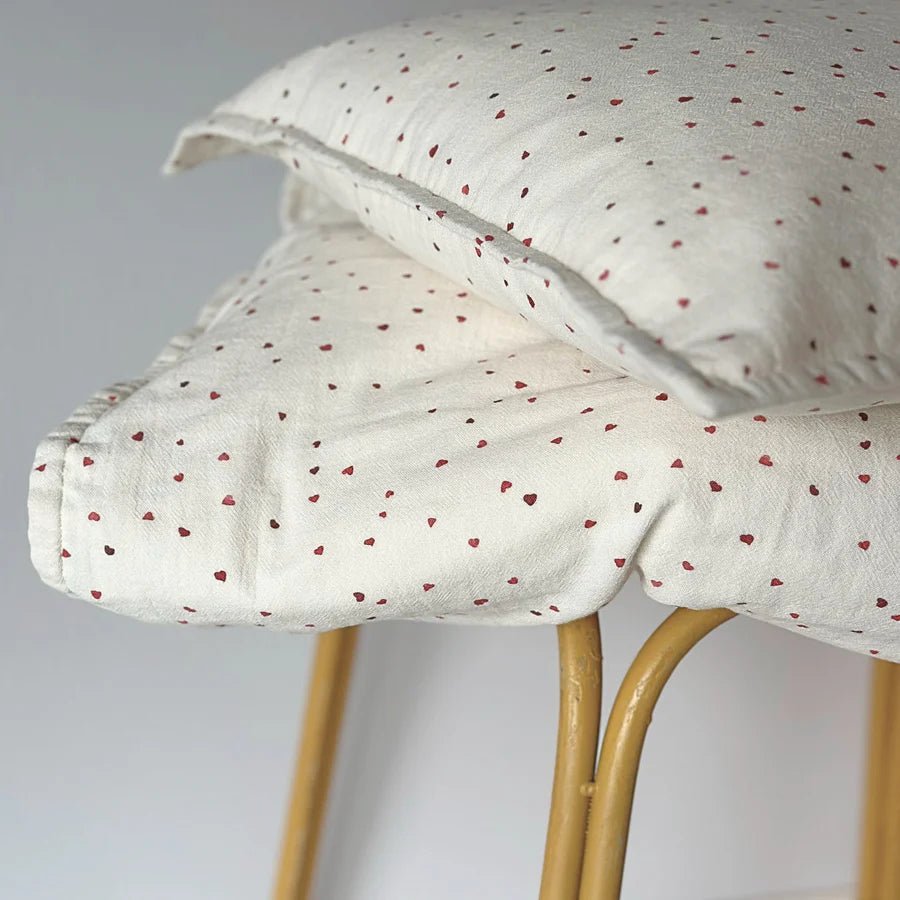 Saga Copenhagen - Bed & Bedding - Baby Bedding - Sia - Heart - Tummy Time