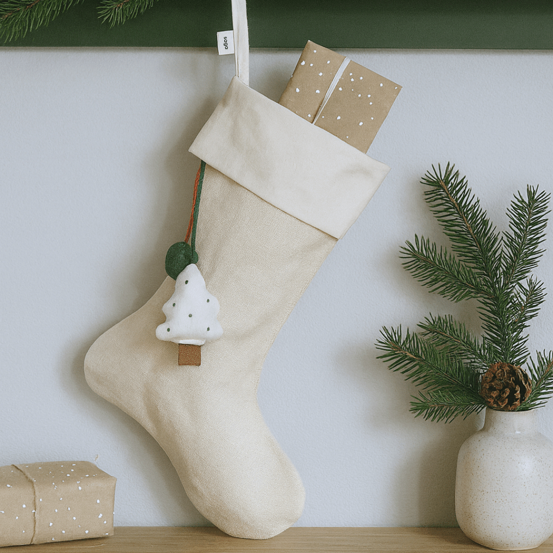 Saga Copenhagen - Christmas Stocking - Christmas Tree - Tummy Time