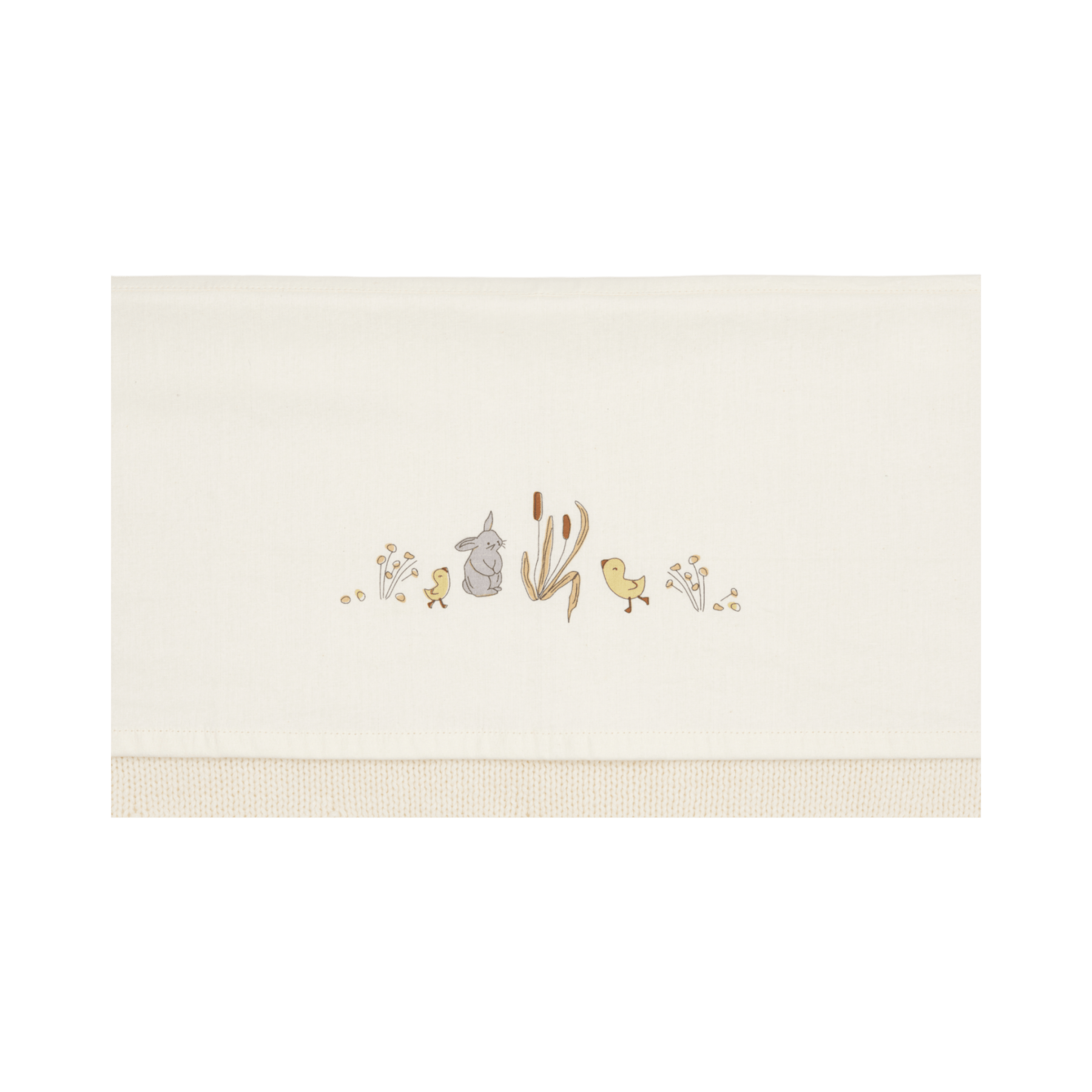 Jollein - Bed & Bedding - Sheet Cradle 75x100cm - Riverside - Tummy Time