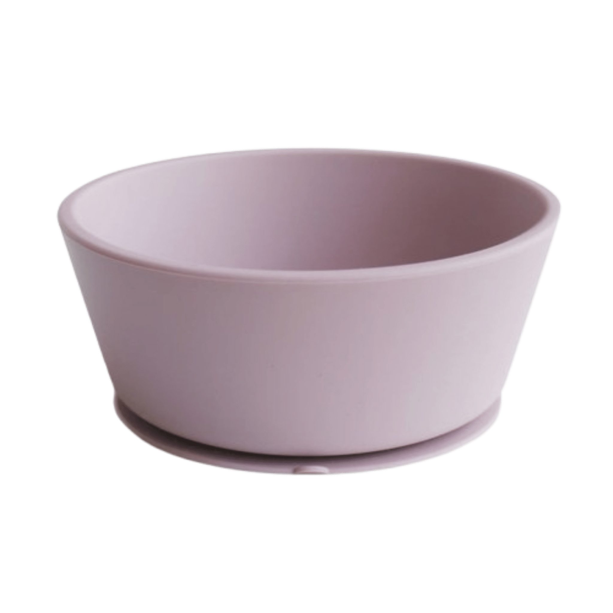 Mushie - Baby Tableware - Silicone Bowl - Soft Lilac - Tummy Time