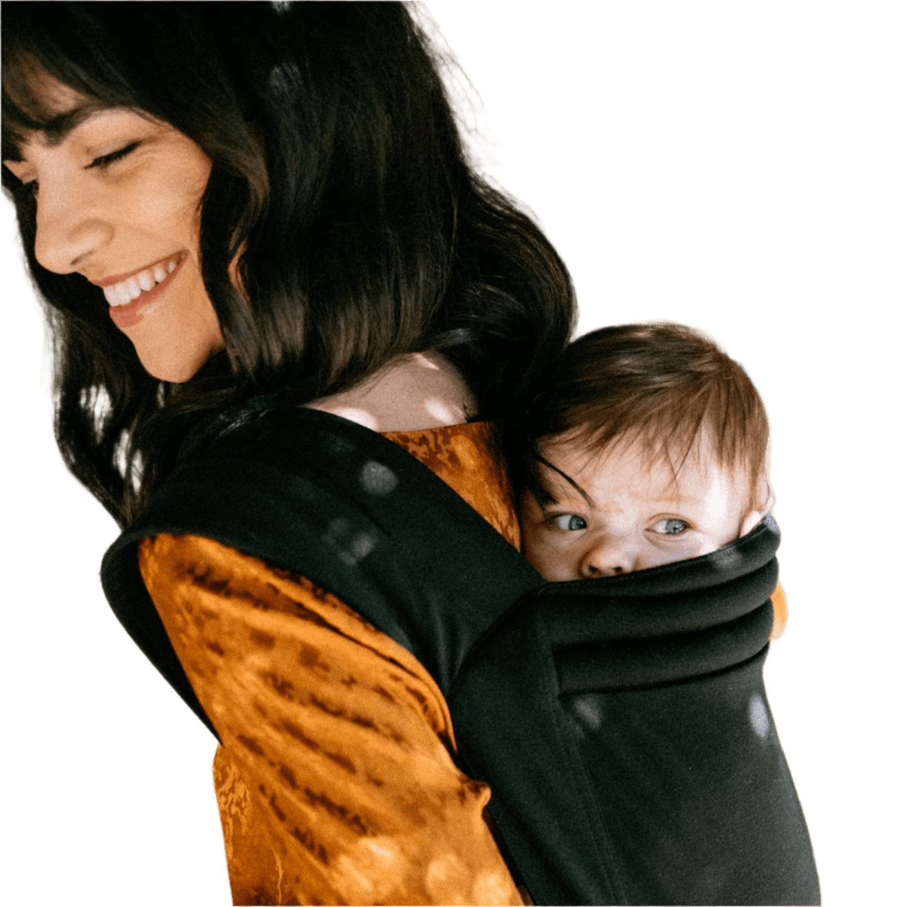 Studio Romeo - Strollers & Baby Carriers - Up&Go Baby Carrier - Black - Tummy Time