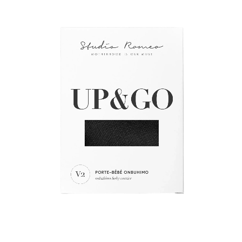 Studio Romeo - Strollers & Baby Carriers - Up&Go Baby Carrier - Black - Tummy Time