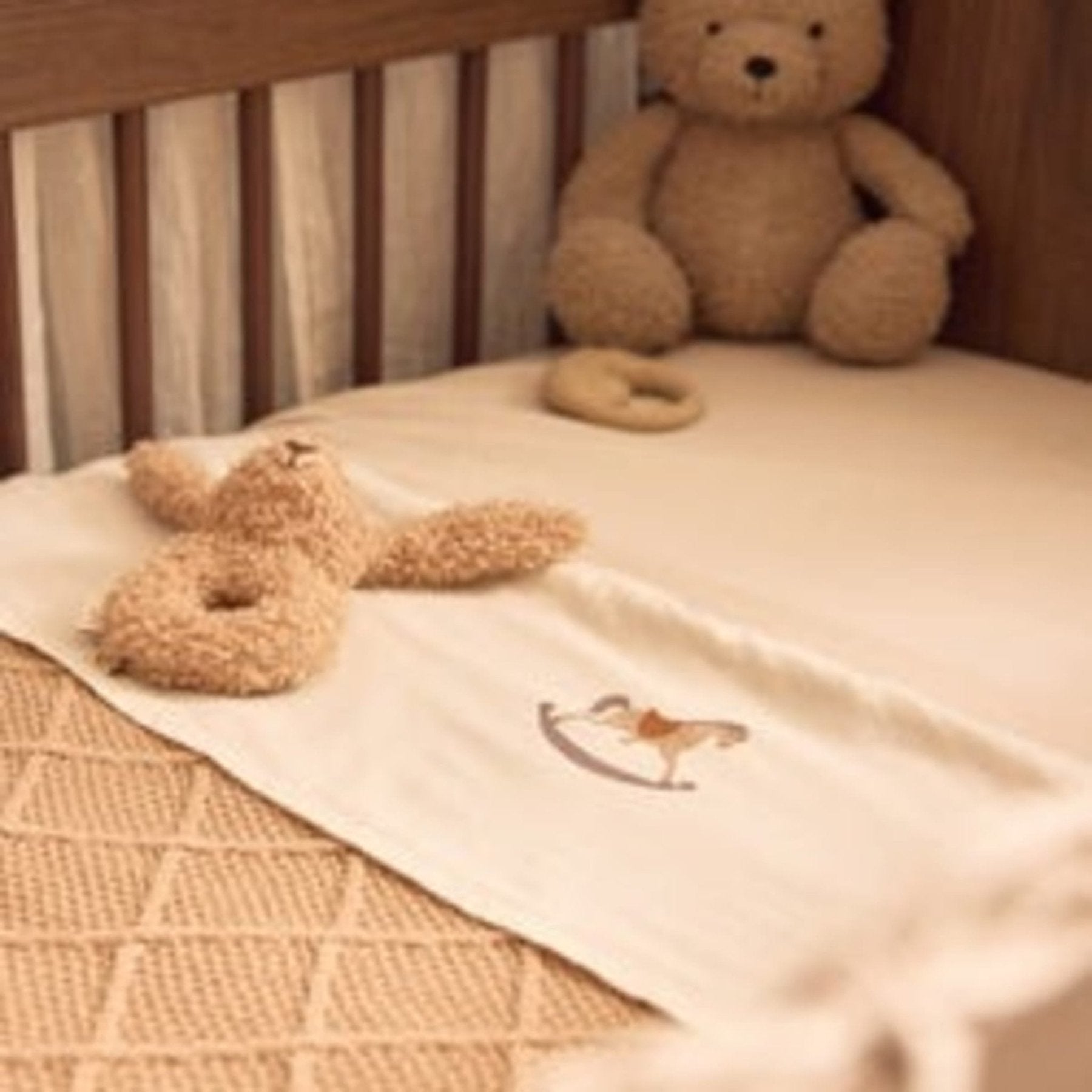 Jollein - Plush Toys - Stuffed Animal Teddy Bear - Olive Green - Tummy Time