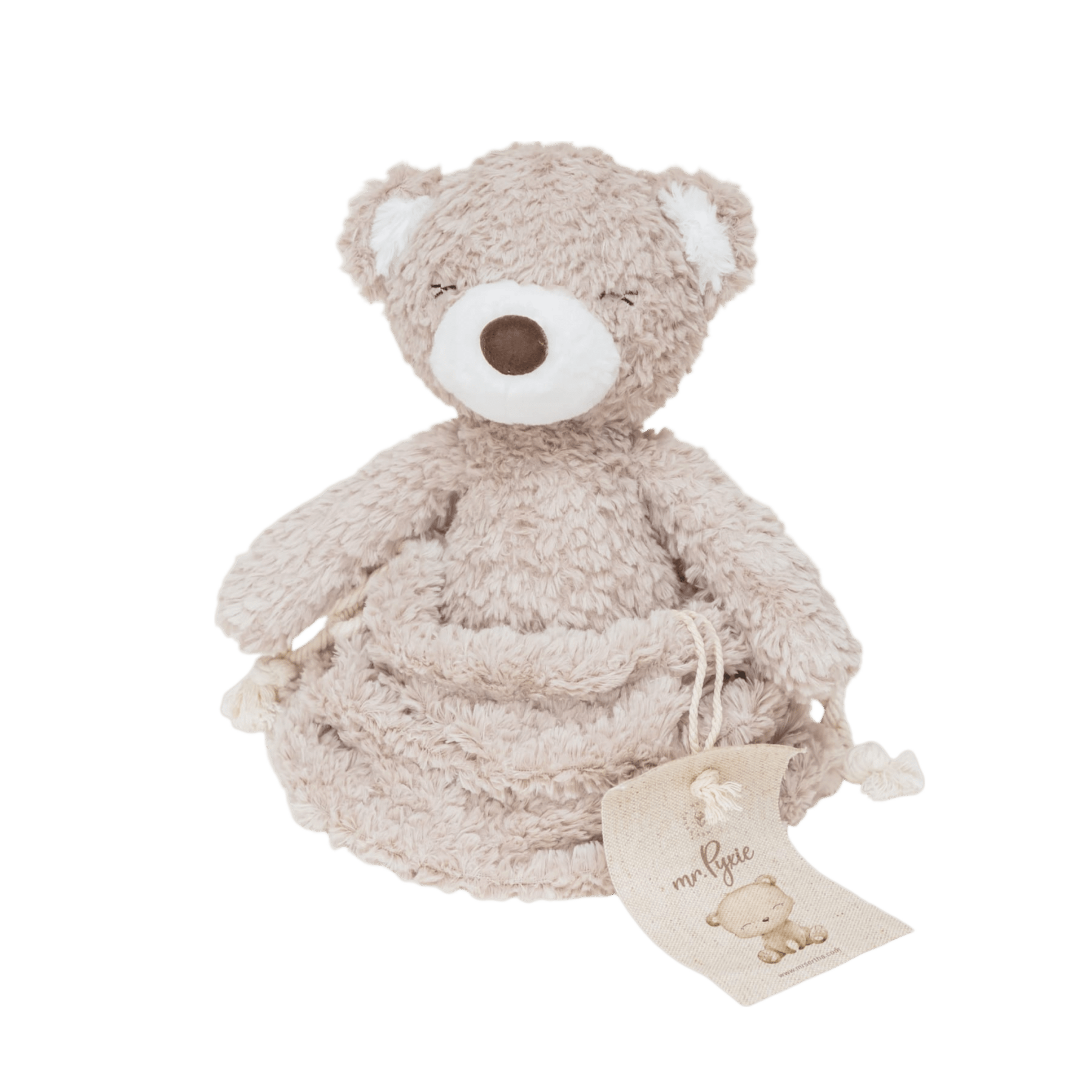 Mrs Ertha - Plush Toys - Stuffed Animals - Mr. Pyxie - Teddy - Tummy Time
