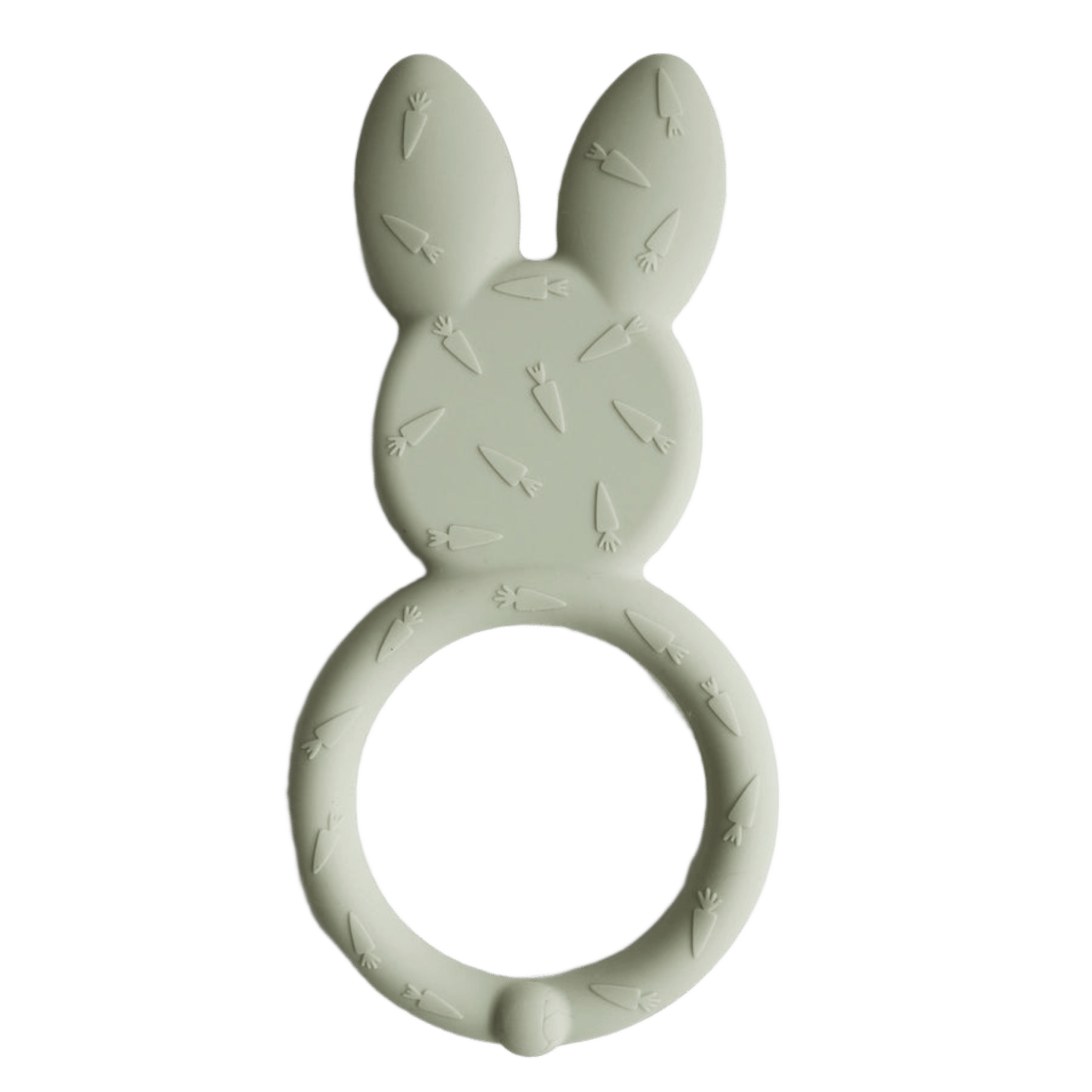 Mushie - Baby Teethers - Teething Ring - Bunny - Tummy Time