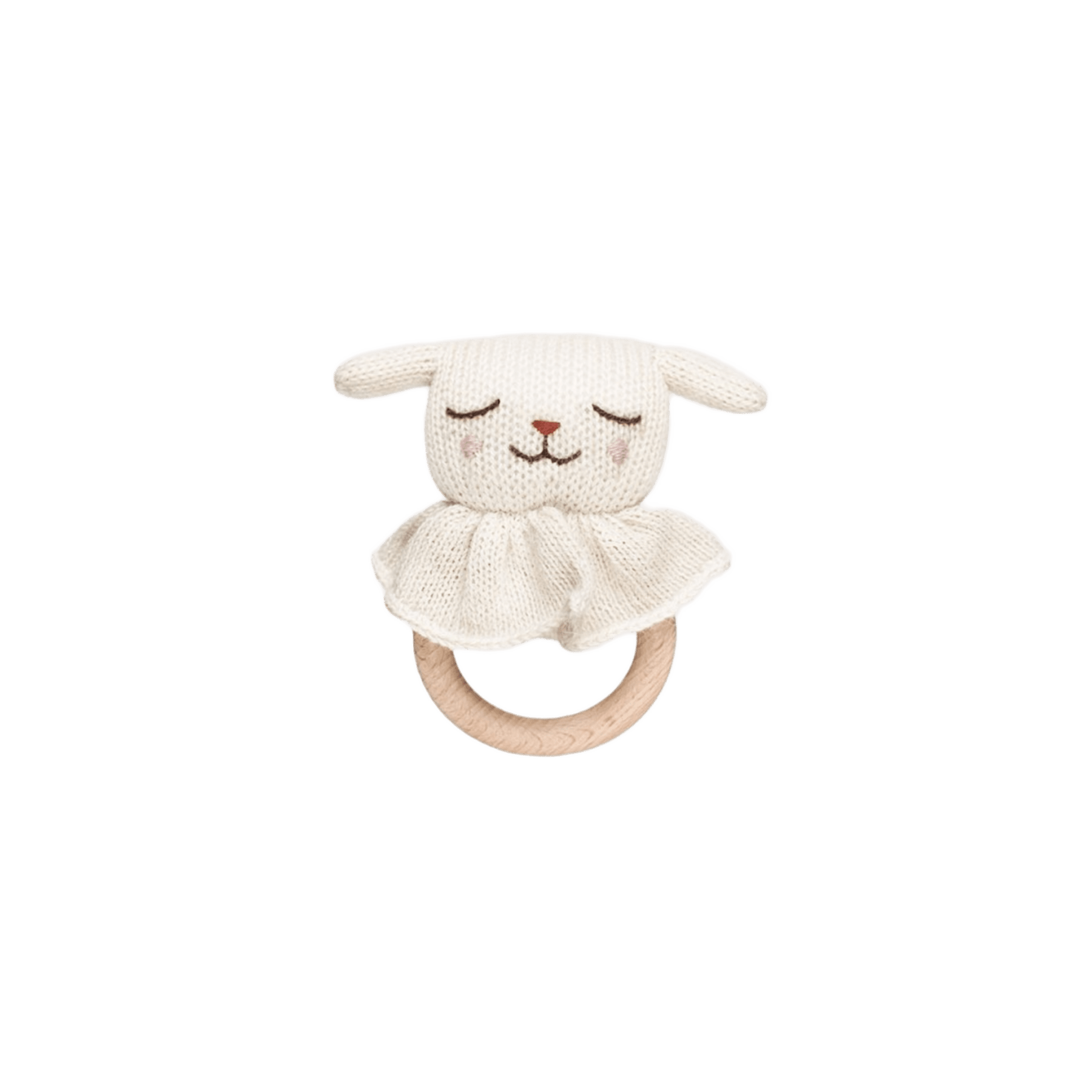 Main Sauvage - Baby Teethers - Teething Ring - Lamb - Tummy Time