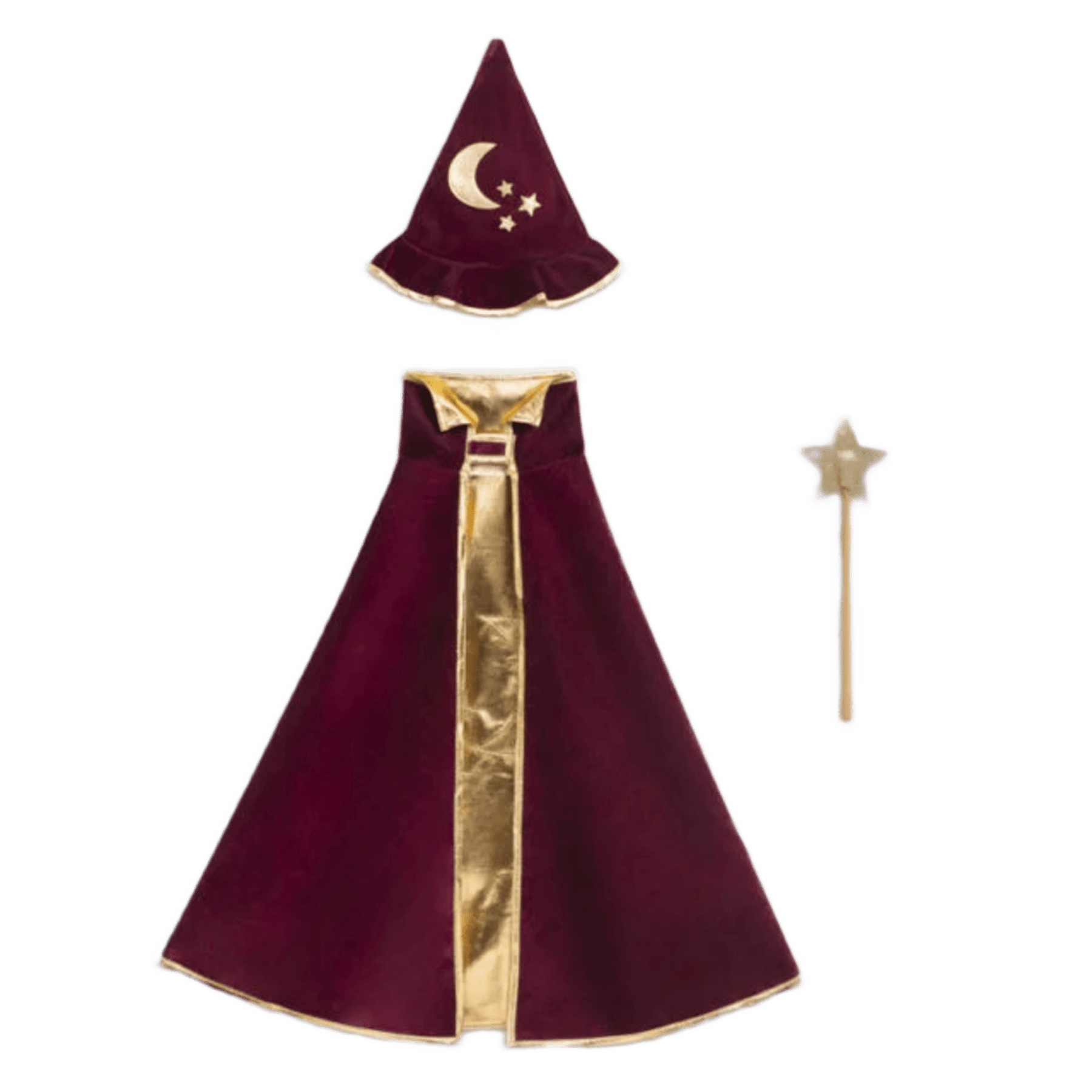 Ratatam! - Birthdays & Costumes - The Magician Set – Burgundy - Tummy Time
