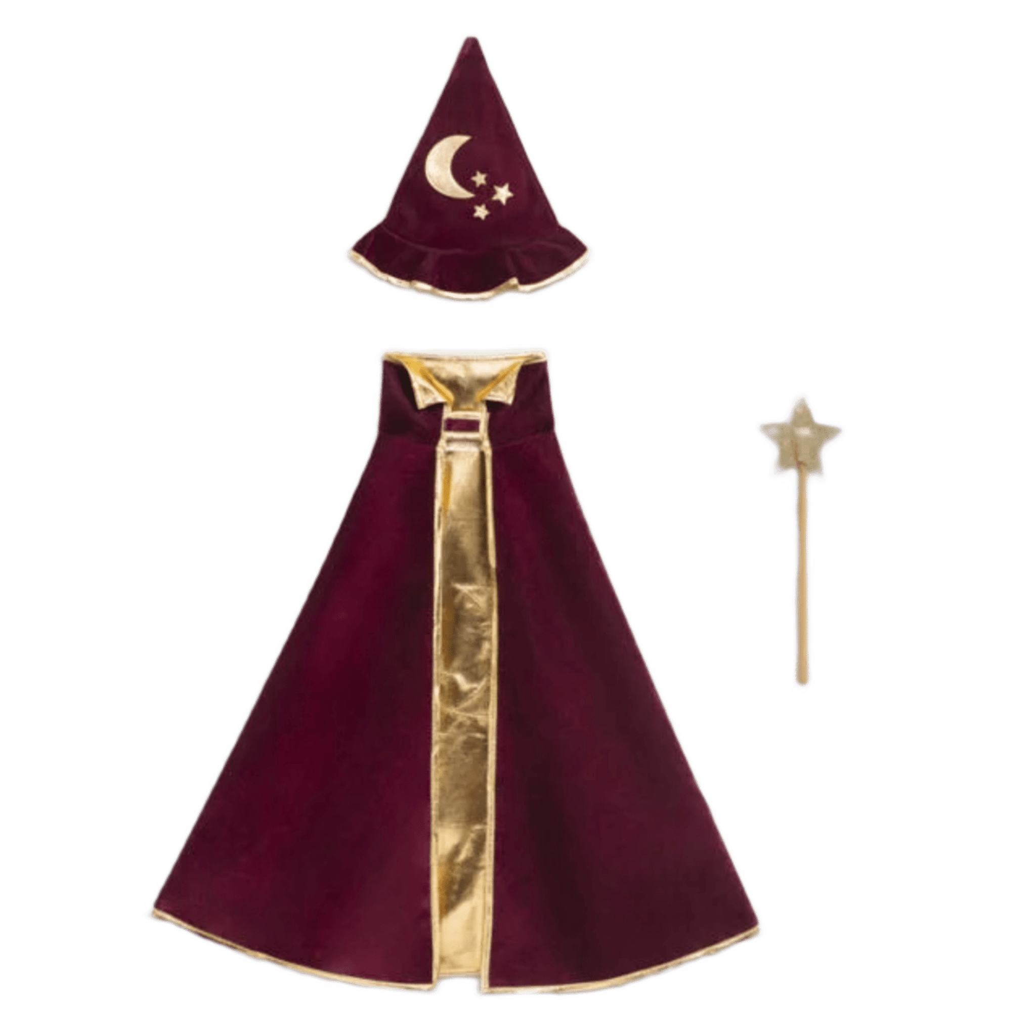 Ratatam! - Birthdays & Costumes - The Magician Set – Burgundy - Tummy Time