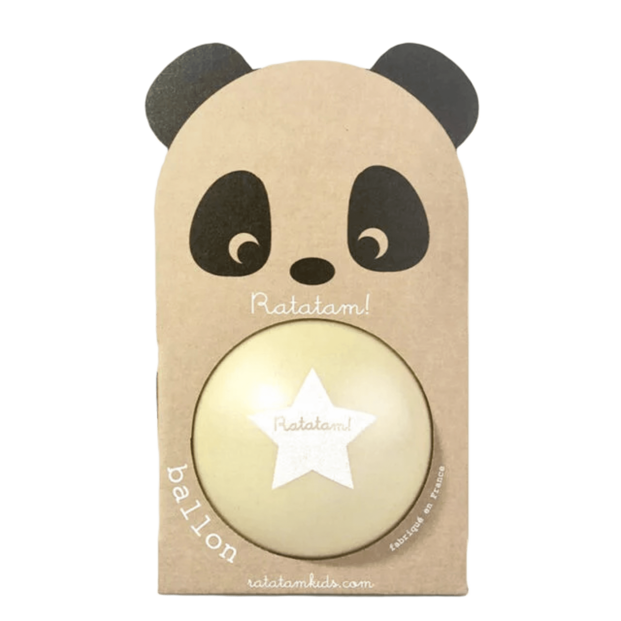 Ratatam! - Sports & Outdoor Games - The Panda Balloon – Yellow - Tummy Time