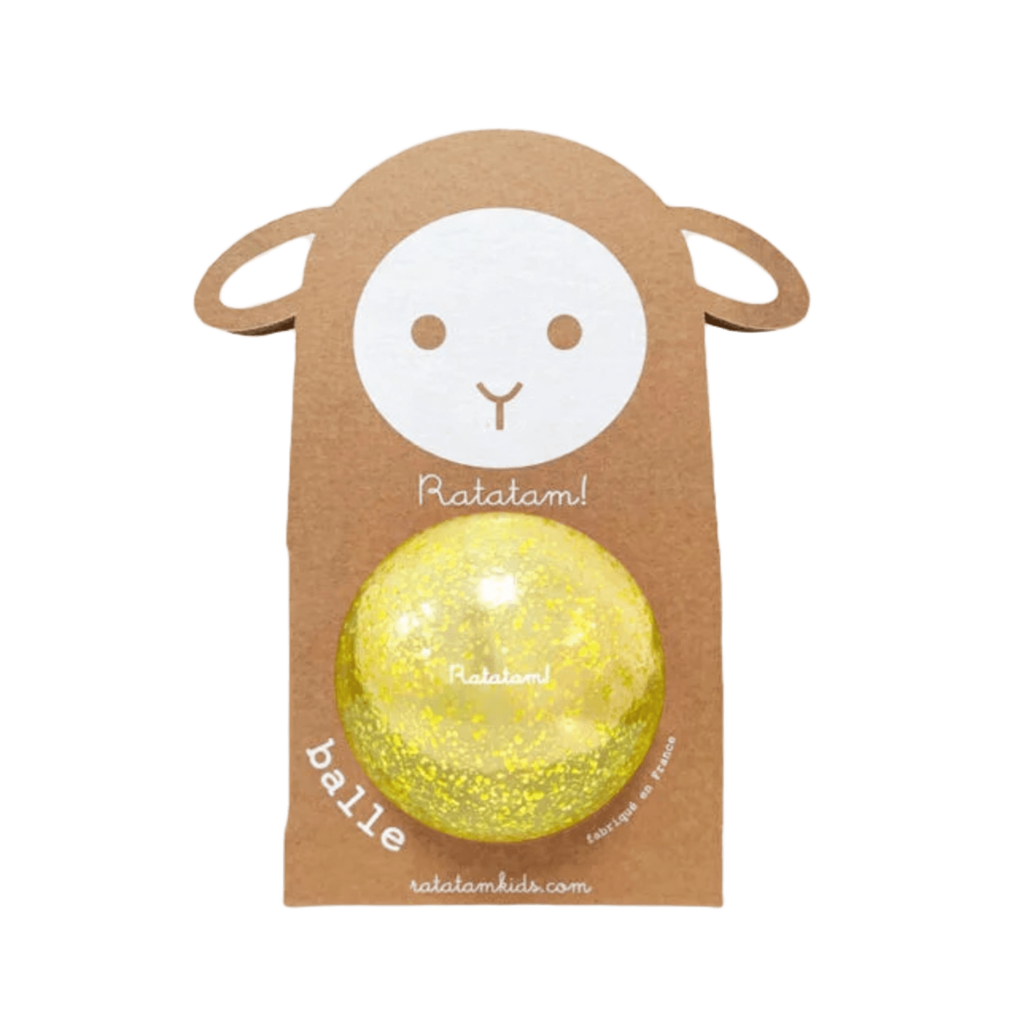 Ratatam! - Sports & Outdoor Games - The Sheep Bubble Ball – Yellow - Tummy Time