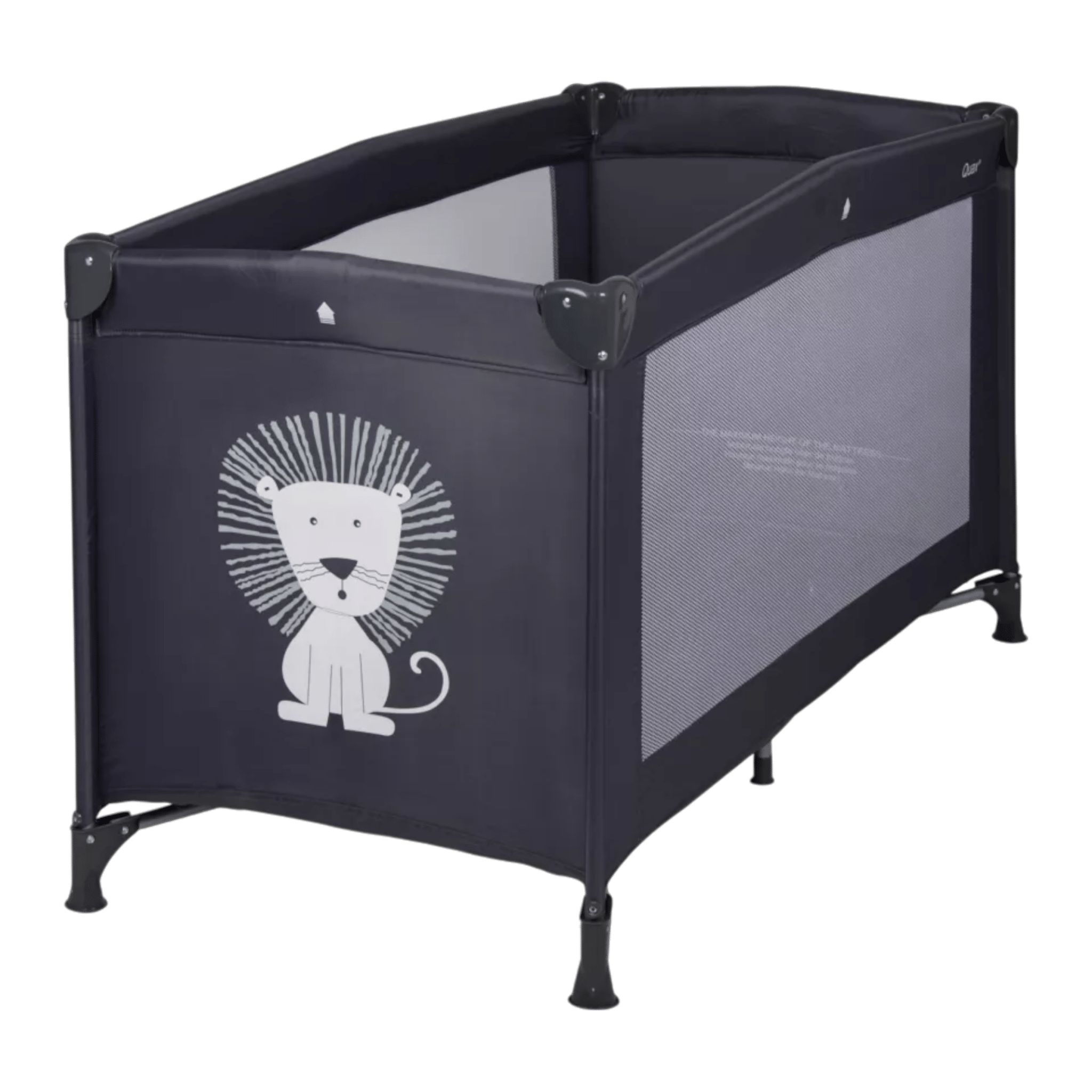 Quax - Travel Cots - Travel Cot - 120 x 60 cm - Lion - Tummy Time