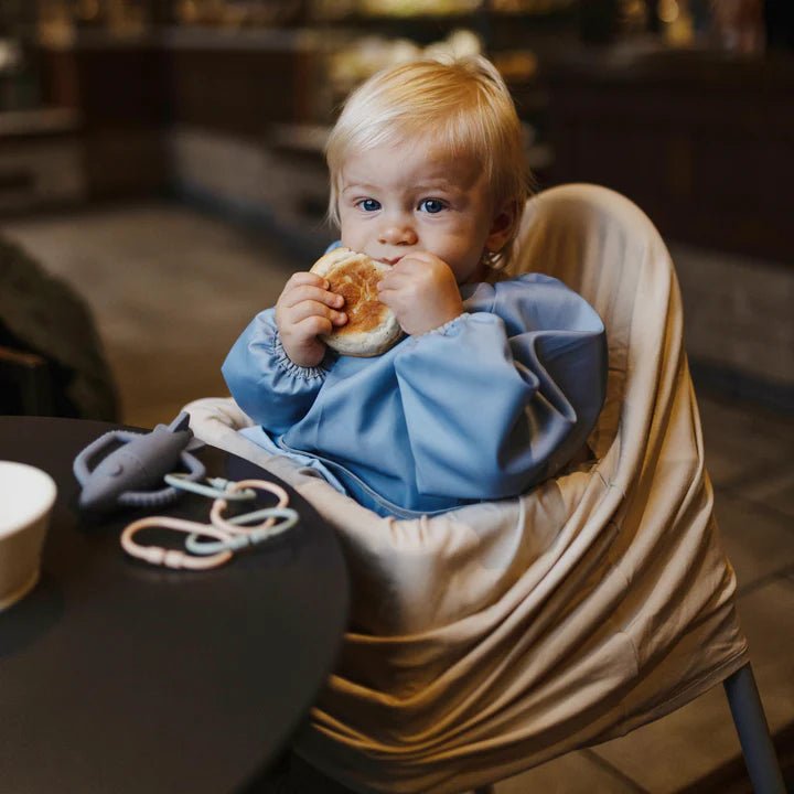 Tummy Time - Bibs - Long Sleeve Bib - Tradewinds - Tummy Time