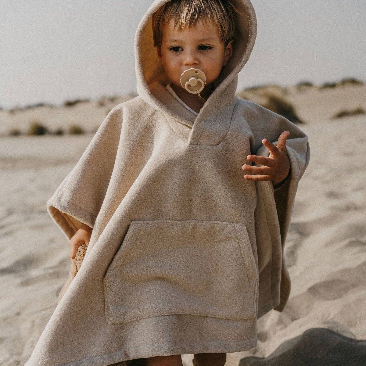 Zakuw - Towels & Washcloths - Petit Amour Winter Cape – Beige - Tummy Time