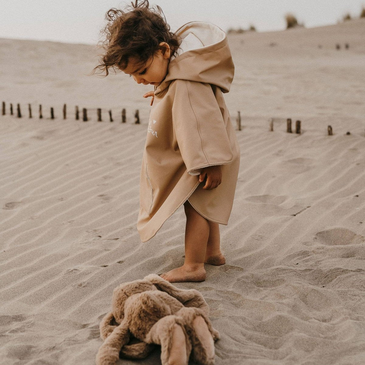 Zakuw - Towels & Washcloths - Rain Cape - Camel - Tummy Time