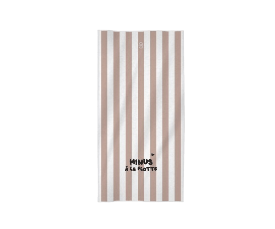 Zakuw - Towels & Washcloths - Towel Minus à la Flotte - Pink - Tummy Time